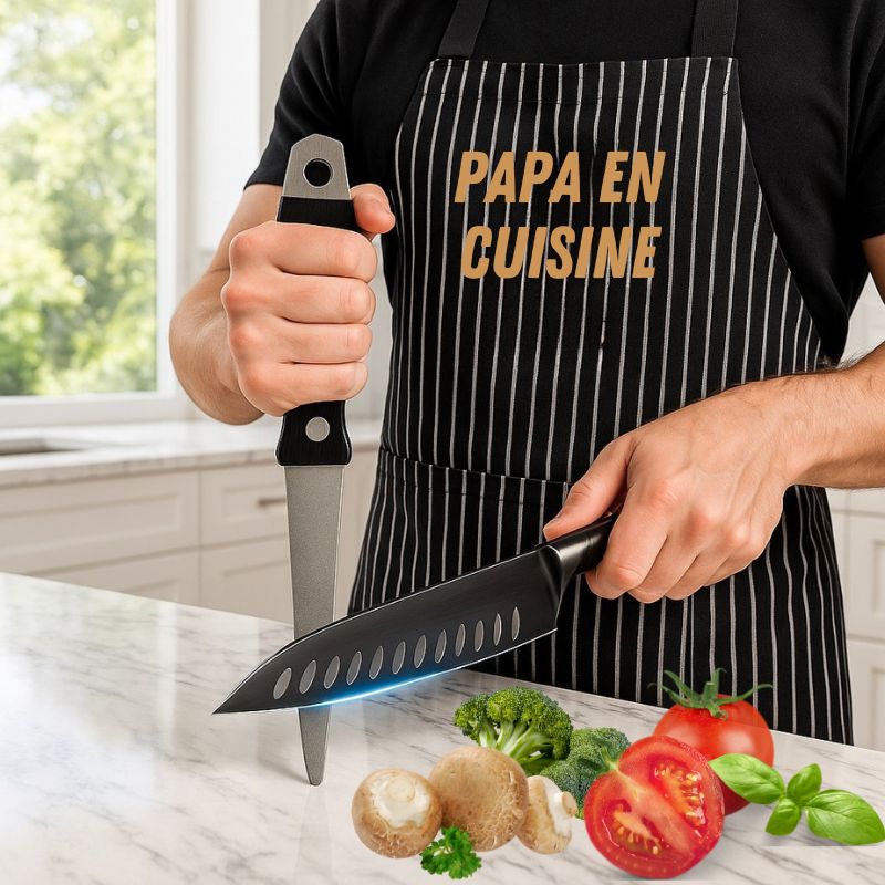 L'affûteur de couteaux diamond Sharp redonne confiance en cuisine