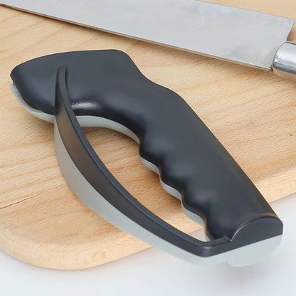Un seul et même aiguiseur pour affûter vos couteaux de cuisine et tout autre type de lames 