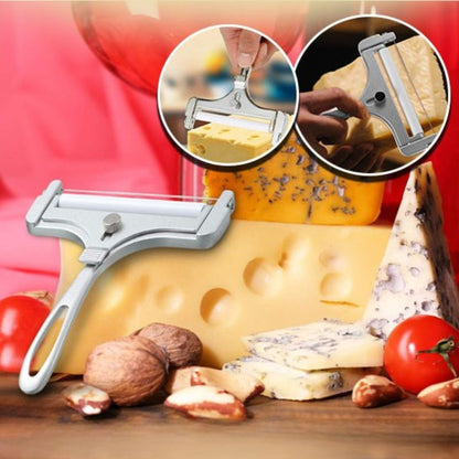 Tranchez vos fromages à la pâte ferme à semi ferme comme un maître fromager grâce à notre couteau à fromage EasyCheesy™