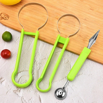 4 couteaux coupe fruits en 1. Loutil indispensable pour réaliser des desserts fruités originaux et festifs