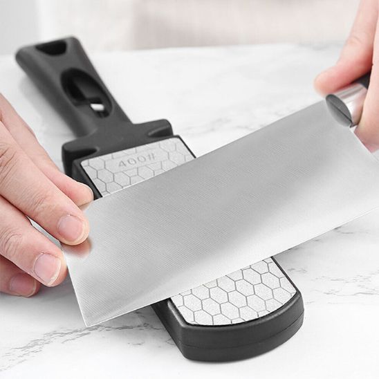 Surface d'affûtage en tungstène diamanté (grain 400) pour restaurer le tranchant de vos lames