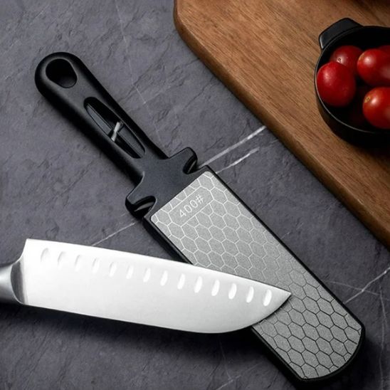 Surface d'affûtage en tungstène diamanté (grain 400) pour restaurer le tranchant de vos lames