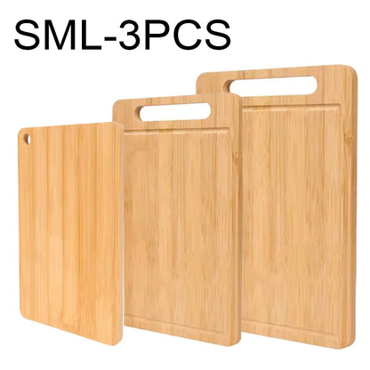 Découvrez notre ensemble de 3 planches à découper S (15x20) M (20x30) et L (22x34) concues pour faciliter vos préparations culinaires des plus simples aux plus élaborées