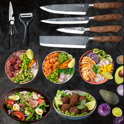 Conçus pour les cuisiniers passionnés nos couteaux vous permettent de créer des plats sains savoureux colorés et soignés